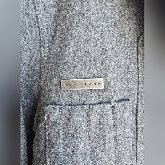 Sean John Charcoal Bomber Jacket - Picture 3 of 16